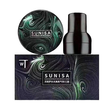 SUNISA 3-in-1 air cushion foundation with sponge
