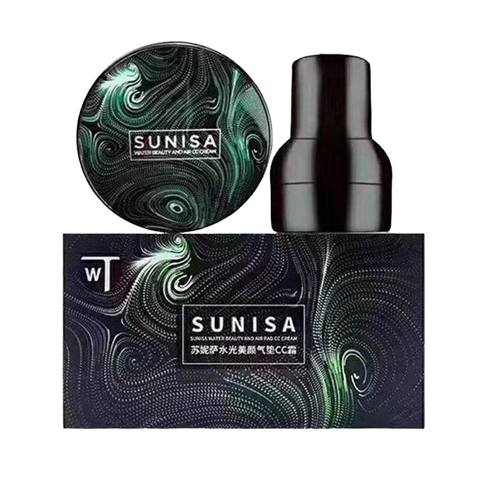 SUNISA 3-in-1 Air Cushion CC & BB Foundation with Sponge