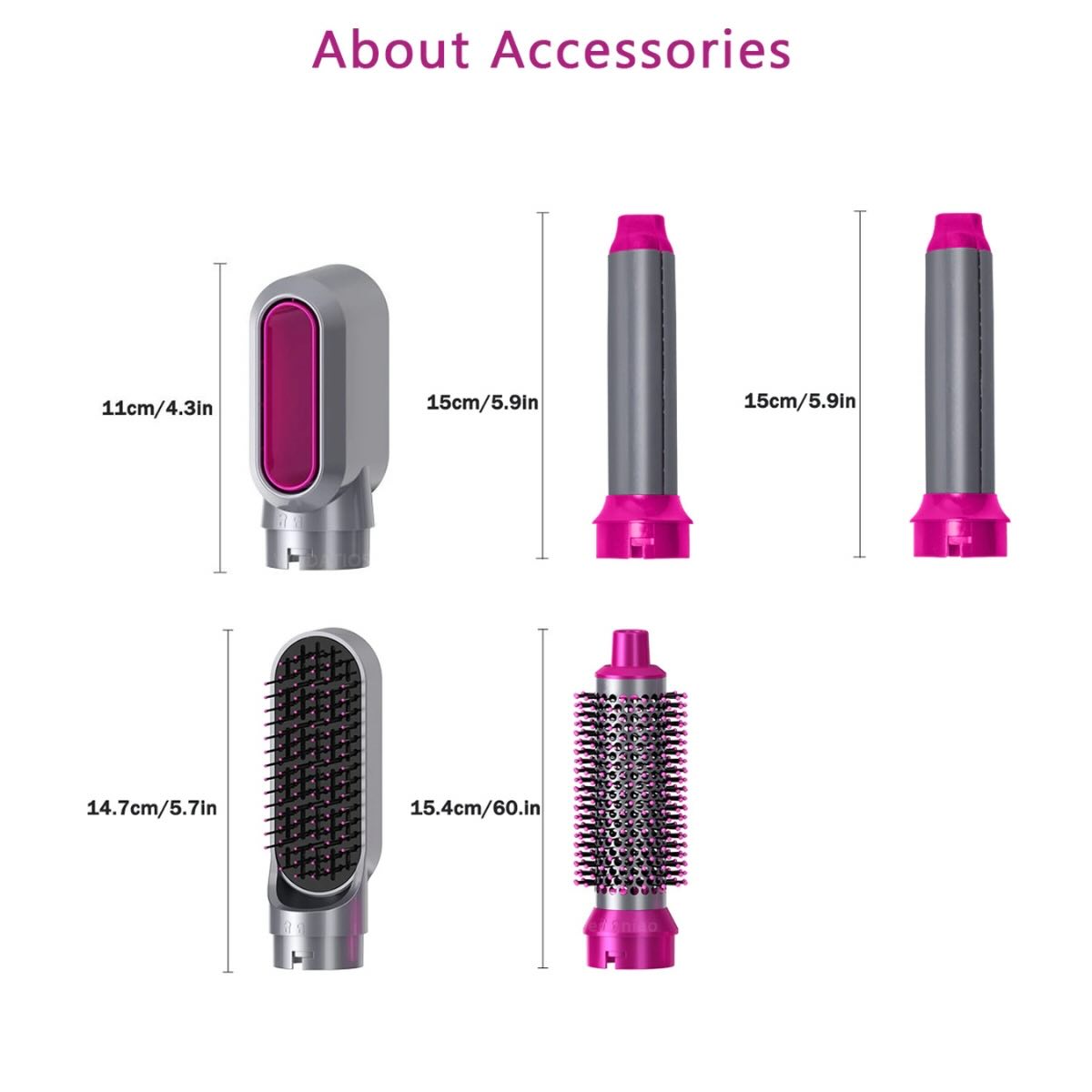 5-in-1 Electric Hair Dryer & Styling Brush Kit - view 2