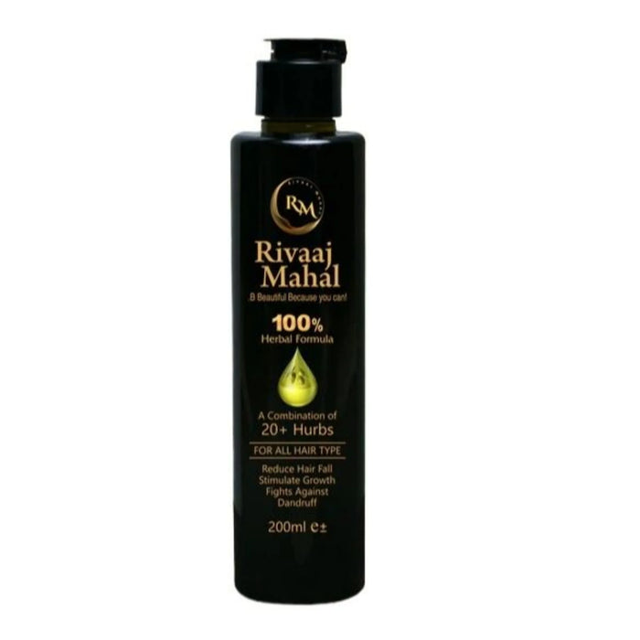 Rivaaj Mahal Herbal Hair Oil with 20+ Herbs