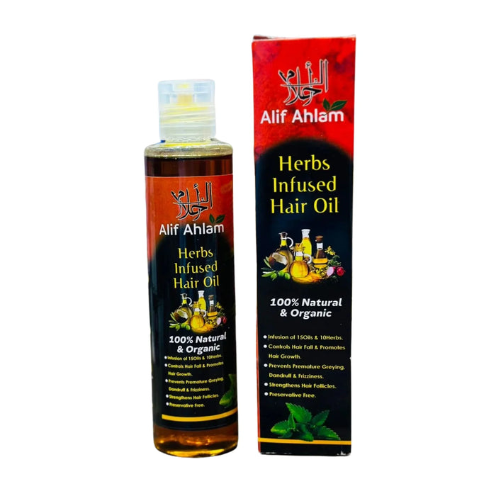 Alif Ahlam Herbs-Infused Hair Oil