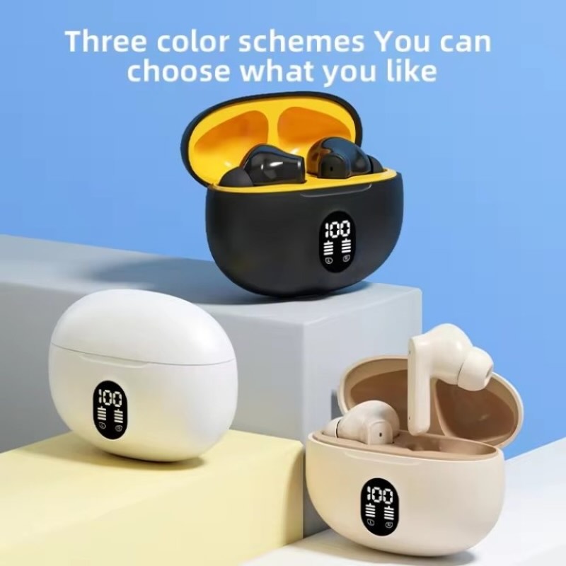 M04 TWS Bluetooth 5.3 Earbuds with LED Display