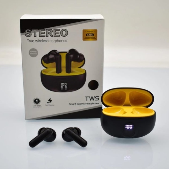 M04 TWS Bluetooth 5.3 Earbuds with LED Display