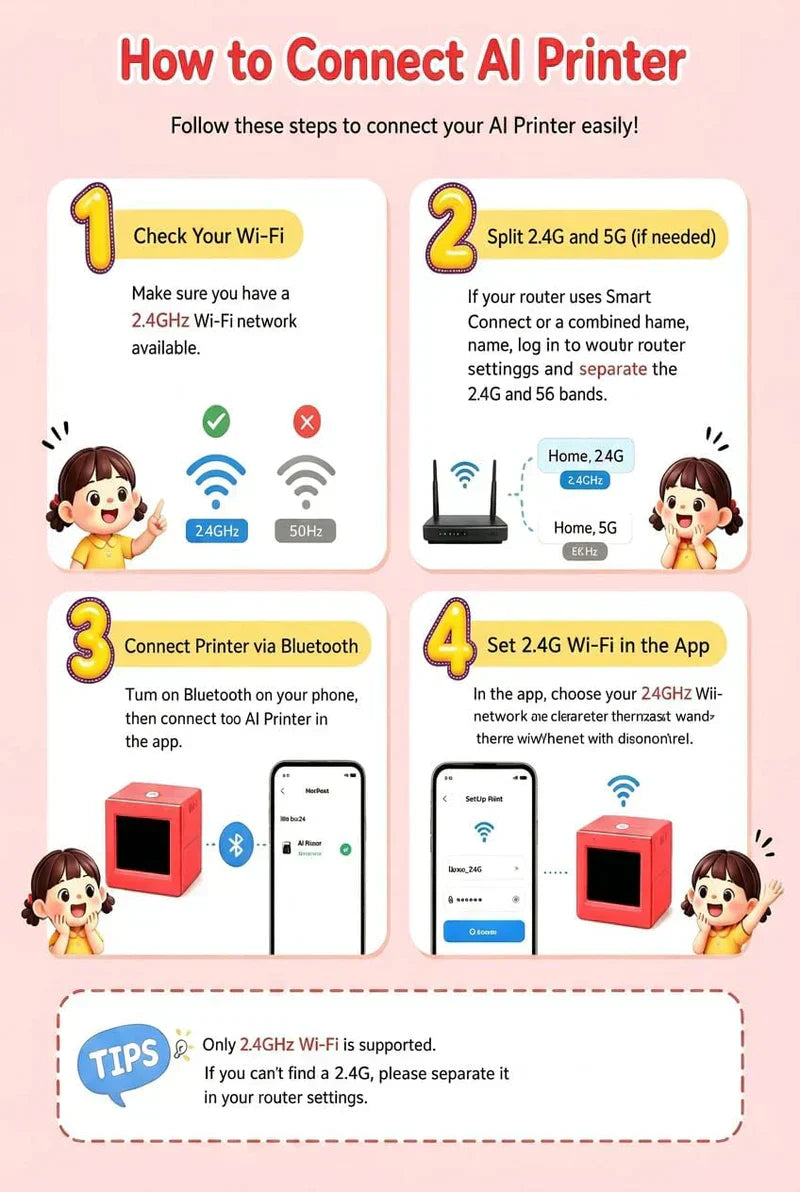 Mini Portable AI Printer Â©