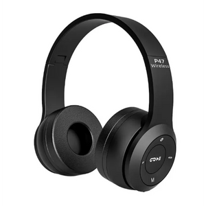 P47 Wireless Foldable Bluetooth Headphones with FM/TF Support