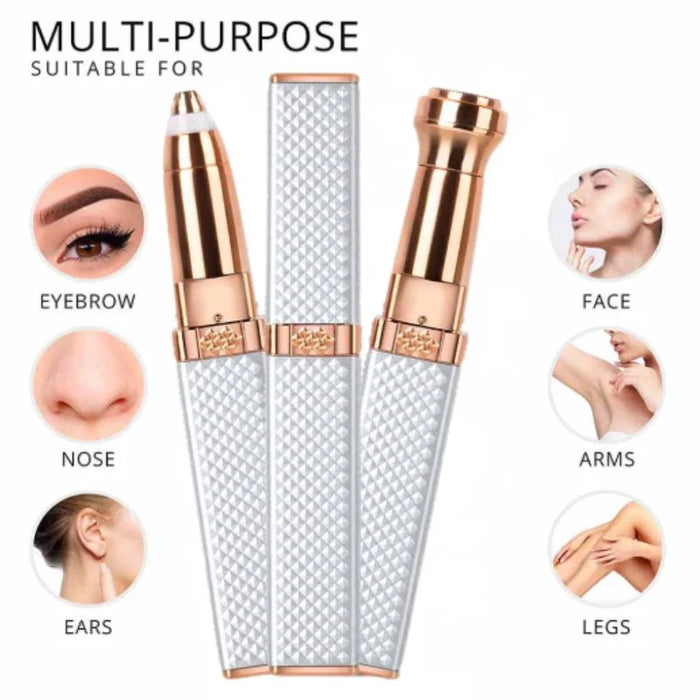 2-in-1 Facial Hair Remover & Eyebrow Trimmer