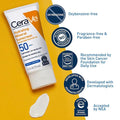 CeraVe skincare cleanser serum sunblock and night cream
