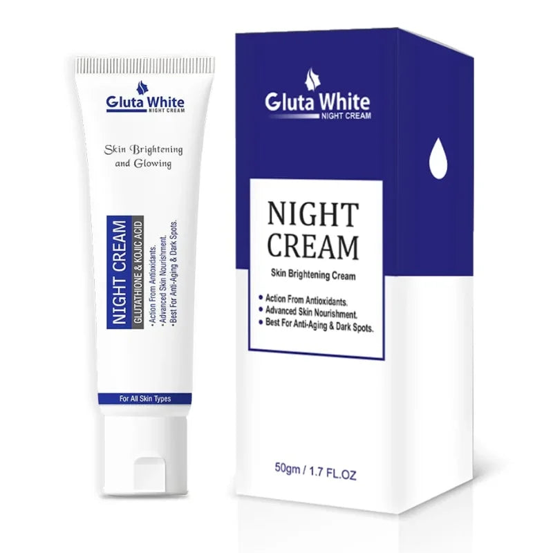 Gluta White Night Cream with Glutathione & Vitamins 50ml