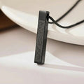Islamic Ayat ul Kursi  Bar Pendant Necklace