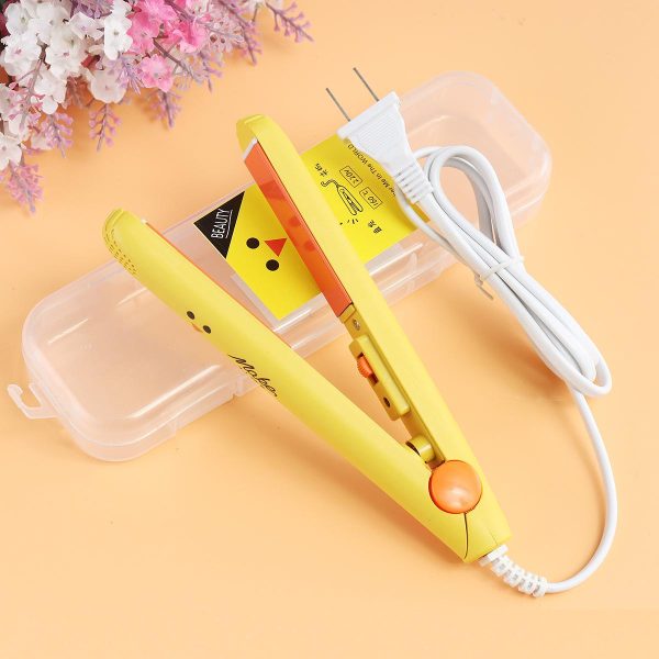 Mini Portable Ceramic Hair Straightener & Curler - view 3
