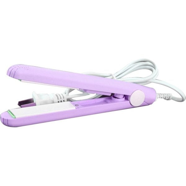 Mini Portable Ceramic Hair Straightener & Curler - view 2