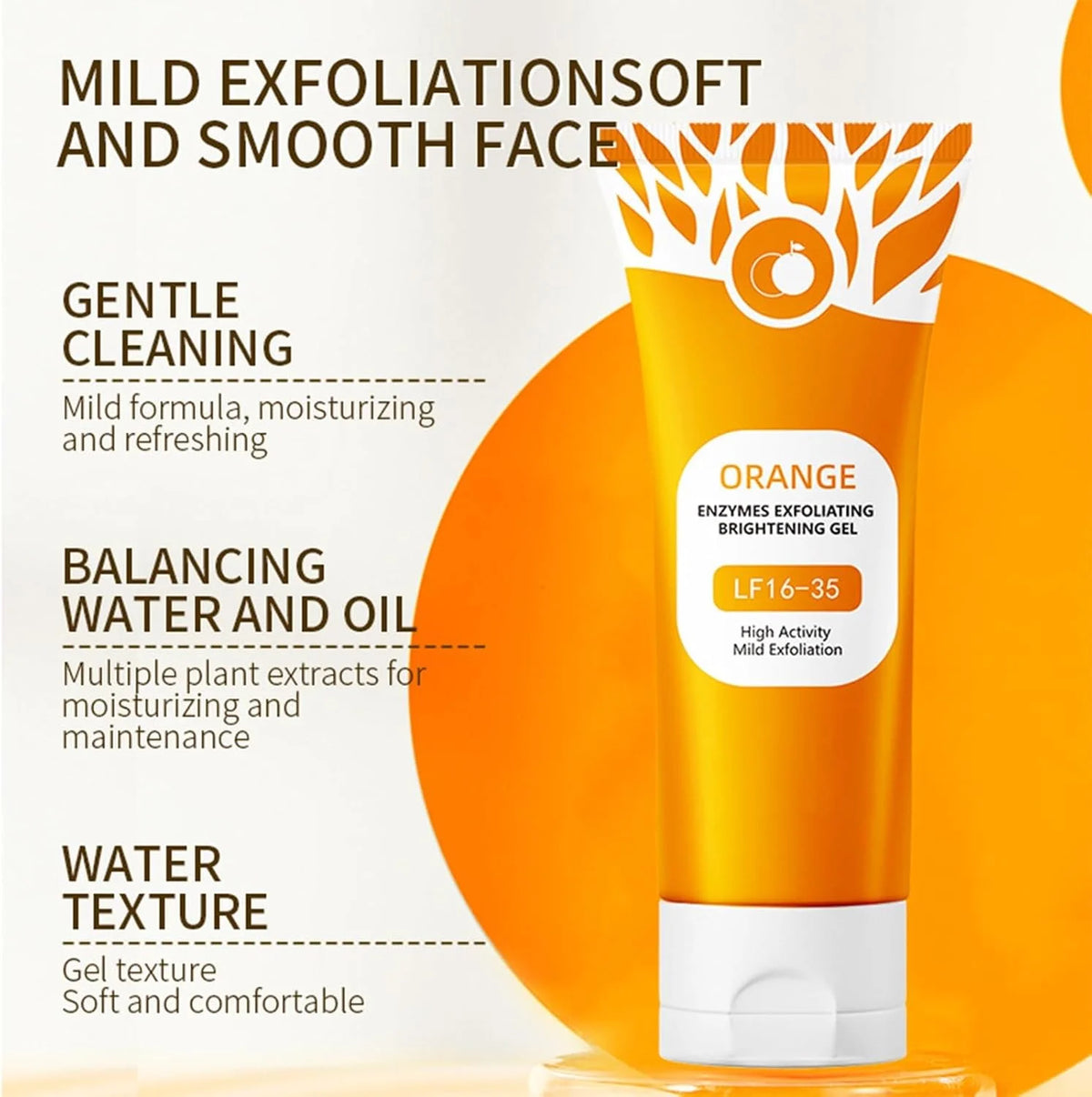 Orange Enzyme Exfoliating Brightening Gel